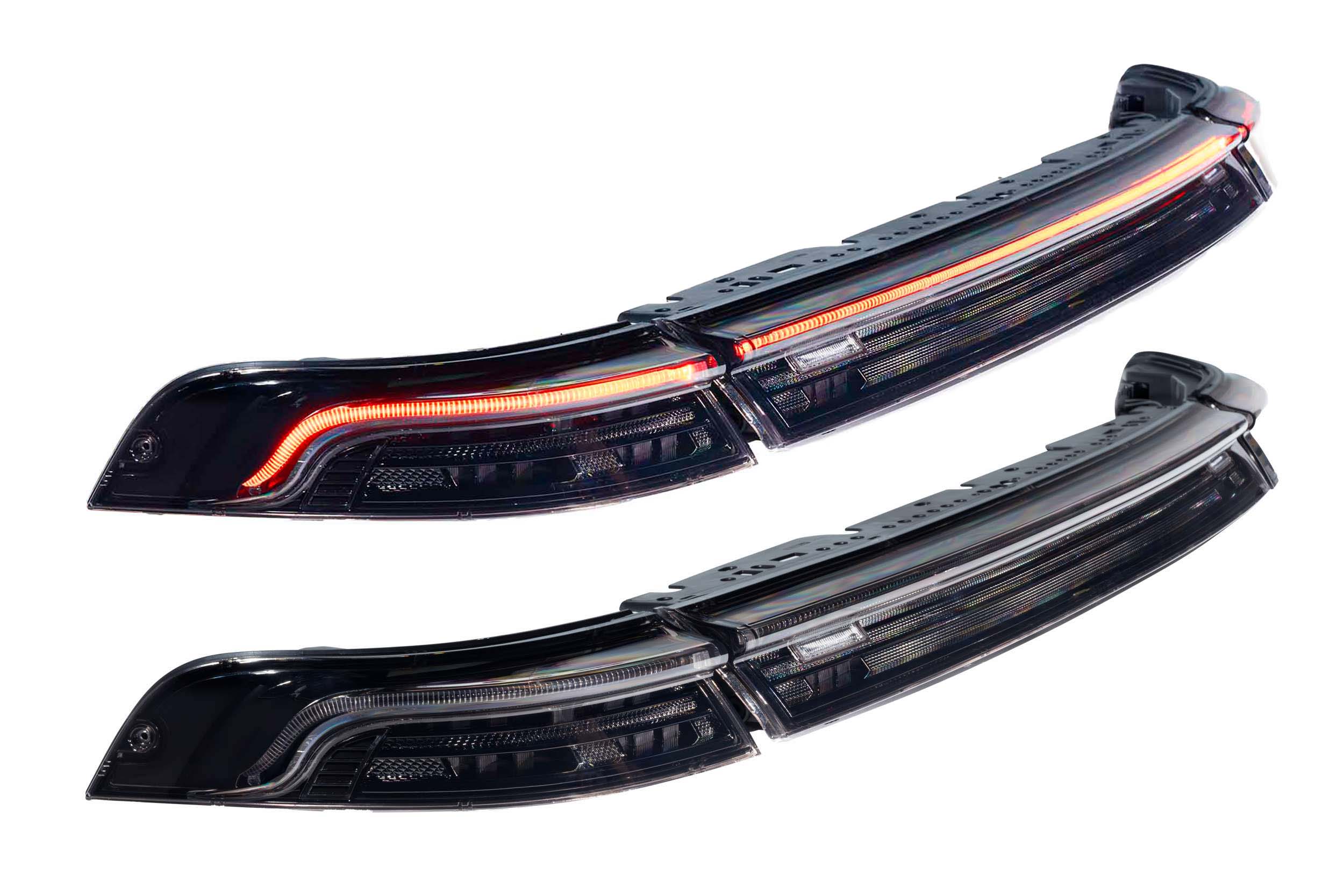 エンジェライト ラフポリッシュ LF991 Porsche 911 993 XB Smoked LED Tail Lights | Morimoto at HR